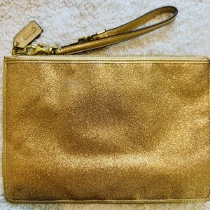 Coach Gold Glitter Women's Bag
